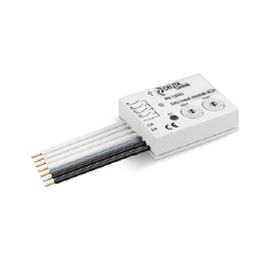 DALI Eingangsmodul AL-500-00 mit ANschlussleitungen und Drehcodierschaltern