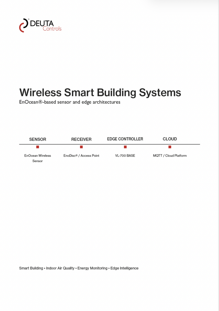 Titelseite des IoT Kataloges 2026 der DEUTA Controls GmbH